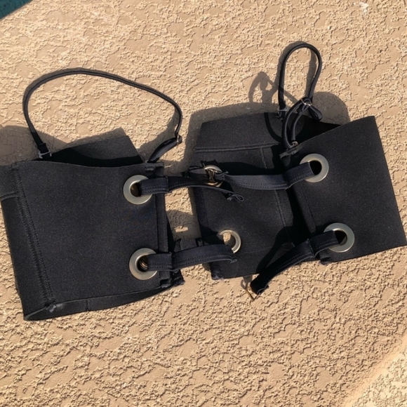 NWT Nasty Gal Scuba bikini top and bottom - Picture 2 of 7